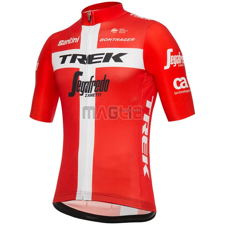 Maglia Trek Segafredo Campione Danimarca Manica Corta 2018 - Clicca l'immagine per chiudere